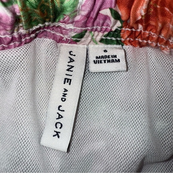 Janie and Jack Floral Dahlia Swim Trunks – Size 6 - Picture 4 of 10